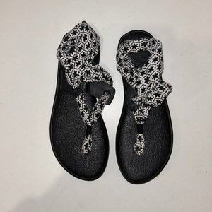 Sanuk Yoga Sling Sandal Flip Flops. Interchangeable